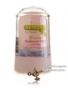 Натуральный квасцовый дезодорант c Розой Hemani Natural Deodorant Stick