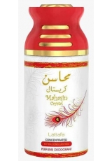 Парфюмированный спрей для тела (дезодорант) MAHASIN CRYSTAL / Махасин Кристал, Lattafa