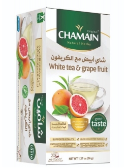 Белый чай с грейпфрутом / White tea and grape fruit Chamain, Сирия