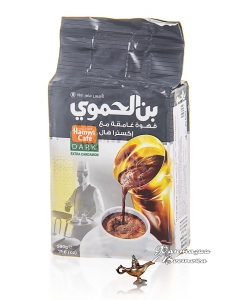 Арабский кофе Черный Экстра Кардамон / Dark Extra Cardamon Hamwi / Хамви , 500 гр., Сирия