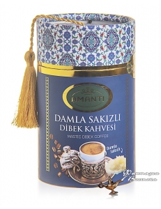 Турецкий кофе Damla Sarkizli Dibek Kahvesi / Mastic Dibek Coffee / с мастикой AMANTI, Турция