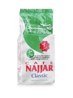 Арабский кофе Najjar / Наджар   с кардамоном 190 гр. Ливан