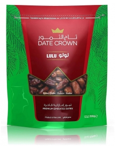 Финики натуральные сорт Lulu Date Crown Premium Emirates Dates, 250 гр., ОАЭ