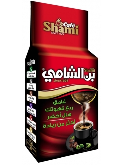 Арабский натуральный темный молотый кофе - Супер Экстра кардамон 2х Shami / Шами , Сирия