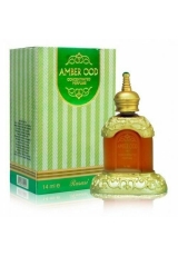 Пробник масляные духи Amber Oudh / Уд Янтарь Rasasi 1 мл.