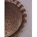 Поднос круглый в восточном стиле на 6 чашек, медь, Турция
