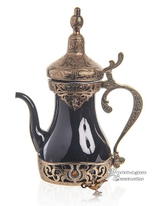 Восточный сервировочный чайник в Османском стиле "Король 2" , Турция