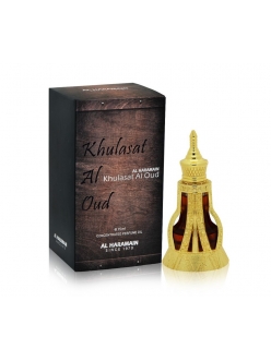 Пробник Арабские масляные духи KHULASAT AL OUD / ХУЛАСАТ АЛЬ УД AL HARAMAIN 1 мл.