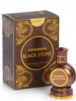 Пробник Арабские масляные духи Black Stone / Черный камень Al Haramain 1 мл.