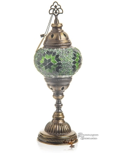 Мозаичный светильник в восточном стиле ручной работы "Аруса" , 35 см. Турция