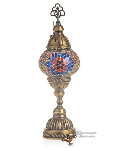Мозаичный светильник в восточном стиле ручной работы "Маракеш", 32 см., Турция